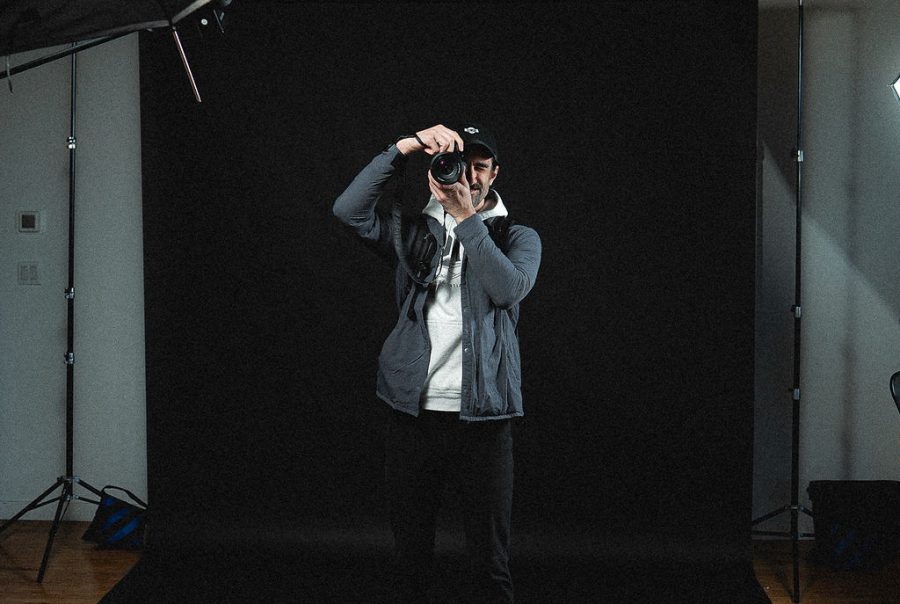 PDMA Digital Marketing | workshops and training | Sean taking photo of the camera